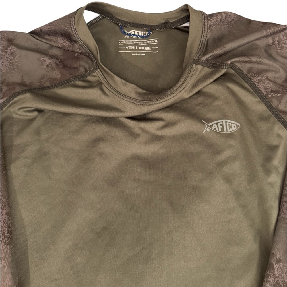 AFTCO Boys YL Long Sleeve Shirt - Picture 3 of 3